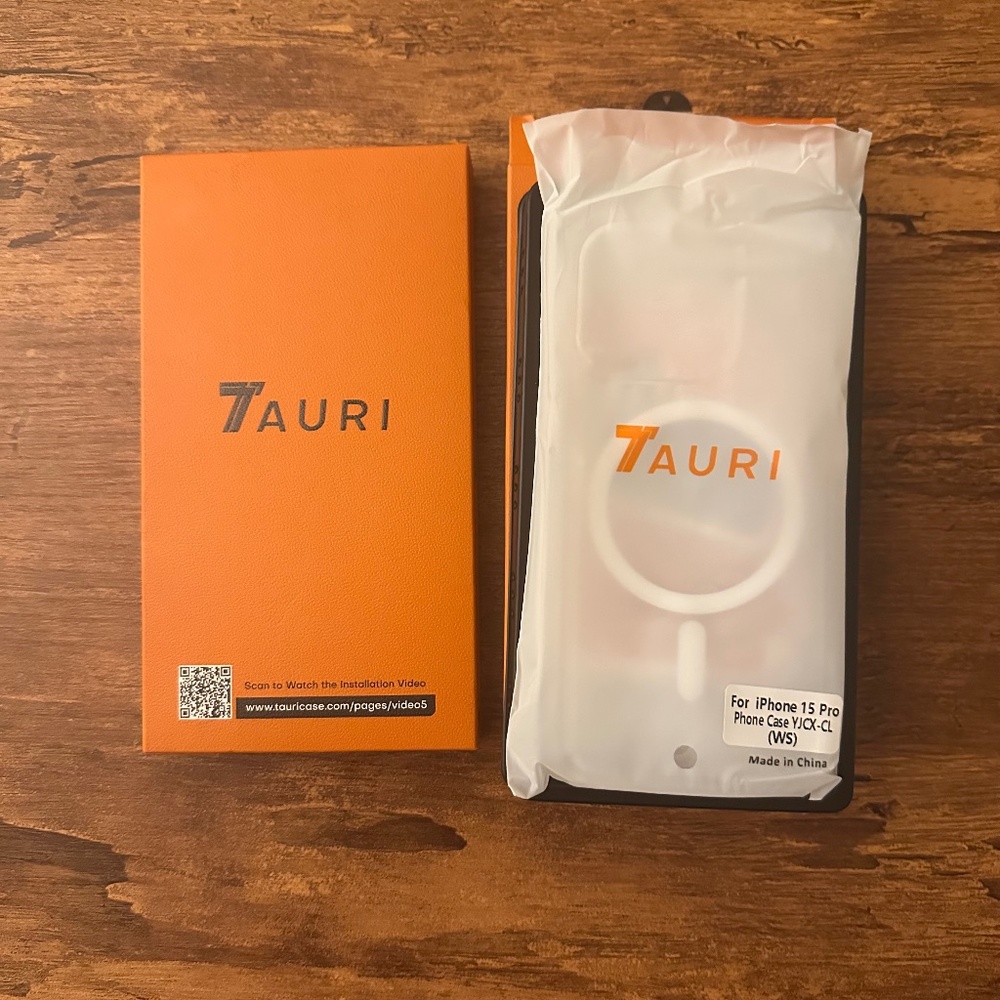Tauri 5-in-1 iPhone 15 Pro Protection Case (DS) - 2 Boxes